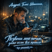 Андрей Голос Шансона - Позвони мне ночью, даже если все прошло